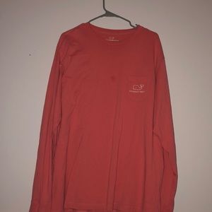 Pink vineyard vines long sleeve